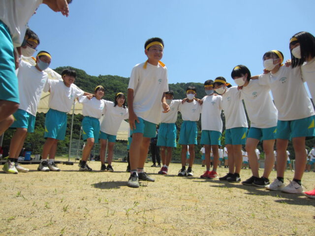 スポフェス 円陣 松阪市立飯南中学校